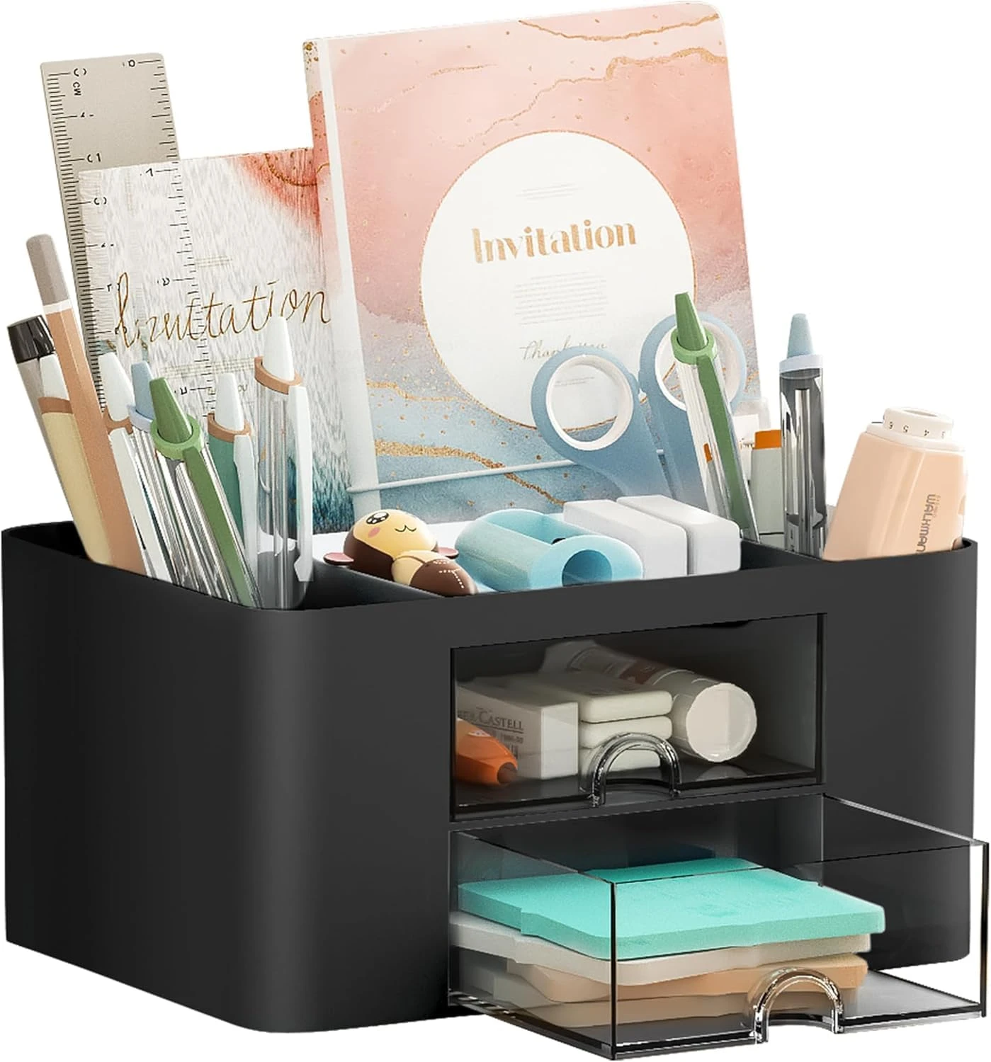 Desk Organizer with Drawer